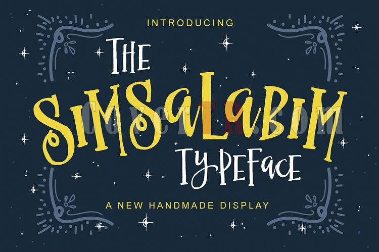 Simsalabim Typeface Font-cover-ojpg