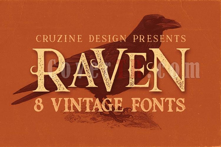 Raven Typeface Font-raven1-ojpg