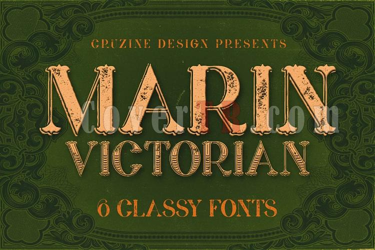 Marin - Victorian Font-marin1-ojpg