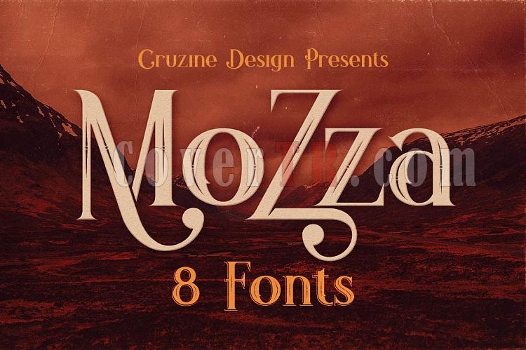 Mozza Typeface Font-mozza1-ojpg