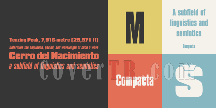 Compacta Font-198935png