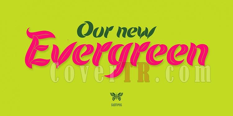Evergreen Font-131995jpg