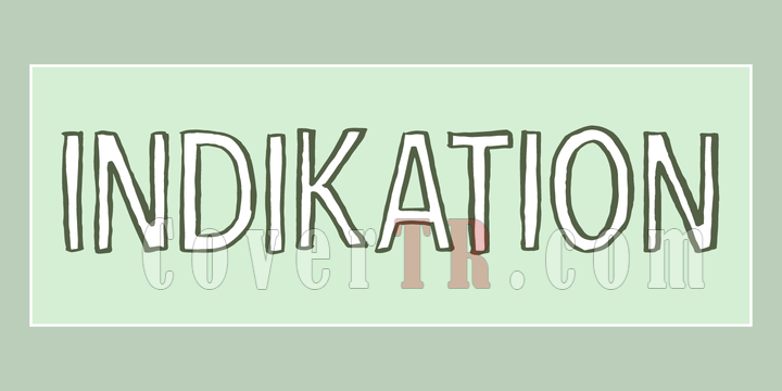 Indikation font family-236528png