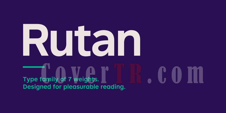 Rutan Font Family-187373png