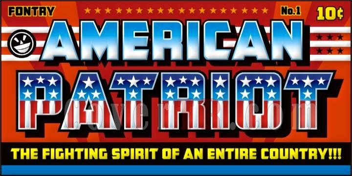 CFB1 American Patriot Font-29626jpg