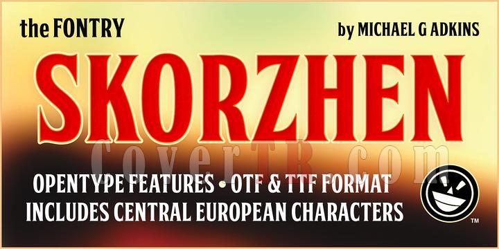 FTY SKORZHEN Font-103868jpg