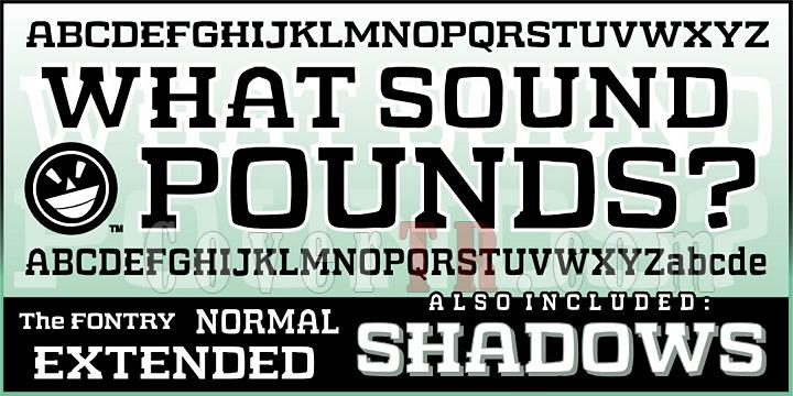 WHAT SOUND POUNDS Font-62852jpg