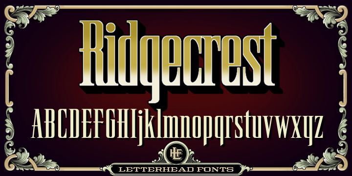 LHF Ridgecrest Font-81111jpg