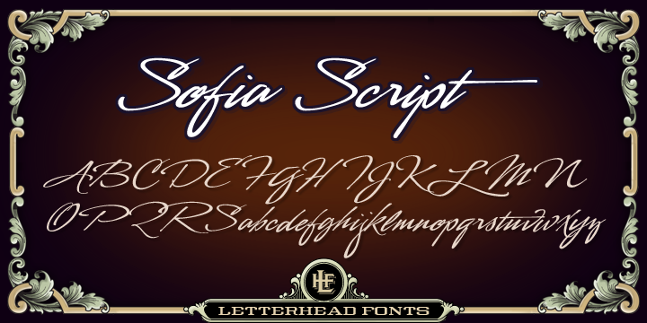 LHF Sofia Script Font-60248jpg