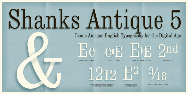 Shanks Antique 5 AOE Pro Font-170060jpg