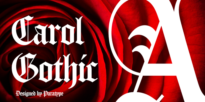 Carol Gothic Font-181014jpg