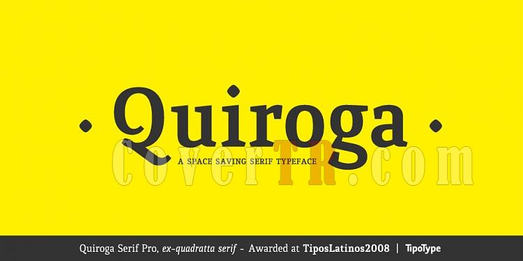 Quiroga Serif Pro Font Family-quiroga1_ttjpg