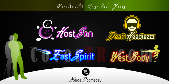 Merge Doomsday Font Family-45189png