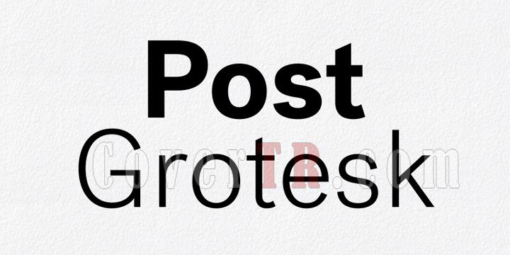 Post Grotesk  Font Family-1486067190_post-groteskjpg