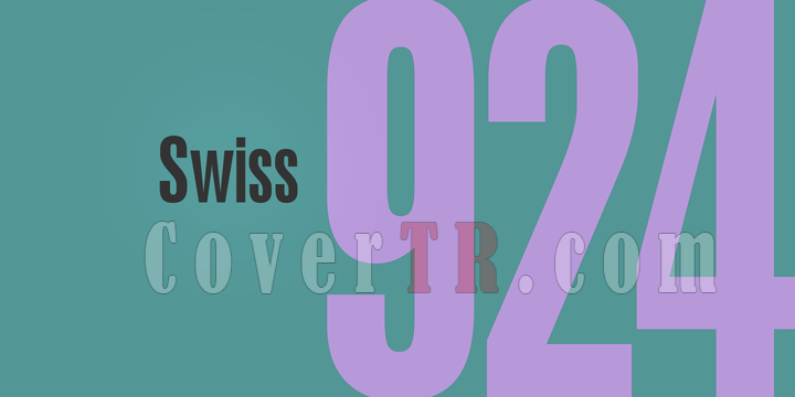 Swiss 924 Font-133498png