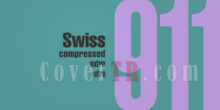 Swiss 911 Font-133494png