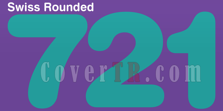 Swiss 721 Rounded Font-133347png