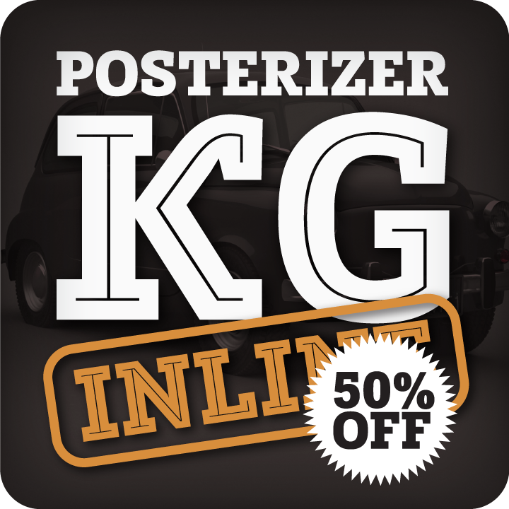 Posterizer KG Inline Font-124234jpg