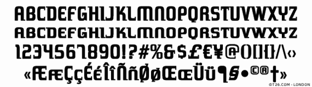 London (T-26) Font-thumbnail-1png