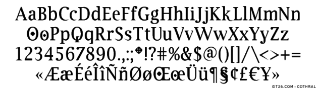 Cothral (T-26) Font-thumbnailpng