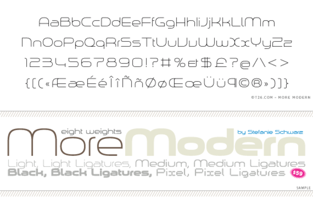 More Modern (T-26) Font-thumbnailjpg