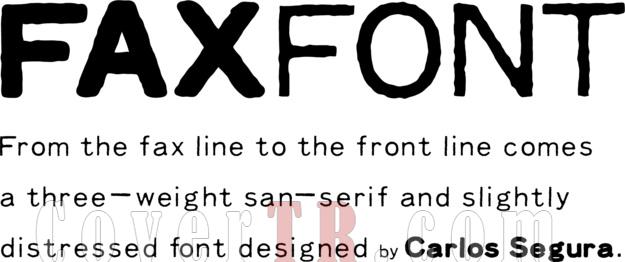 Faxfont (T-26) Font-faxfont-billboard_billboardjpg