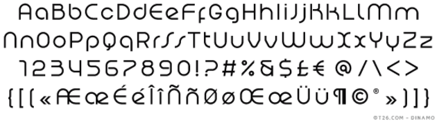 Dinamo (T-26) Font-thumbnailpng