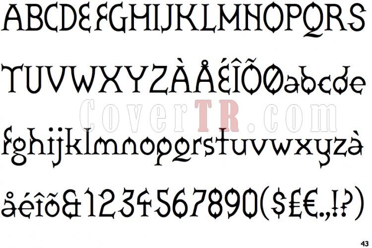 Zoroaster (T-26) Font-zoroasterjpg