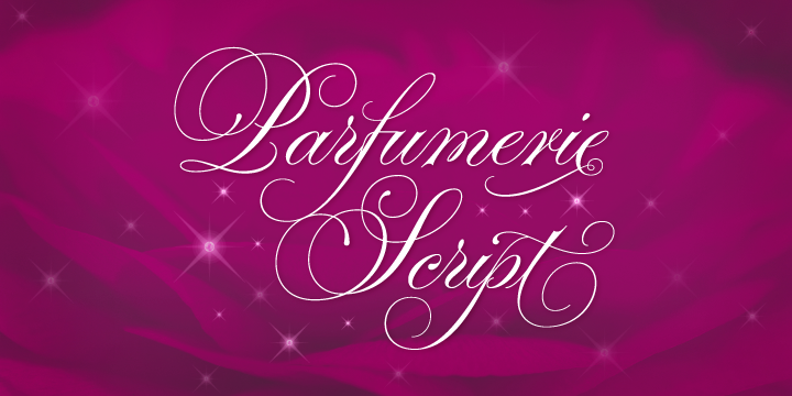 Parfumerie Script Pro (Typesenses) Font-59756jpg