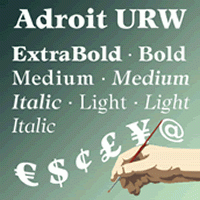 URW Adroit (URW)-urwadroitgif