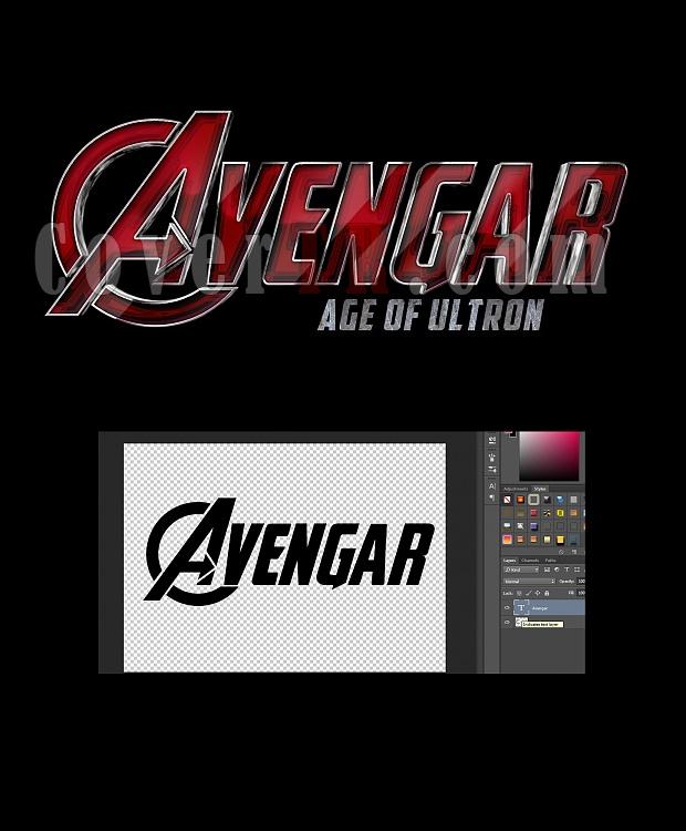 Avengers 2015 (Movie) Font-1456jpg