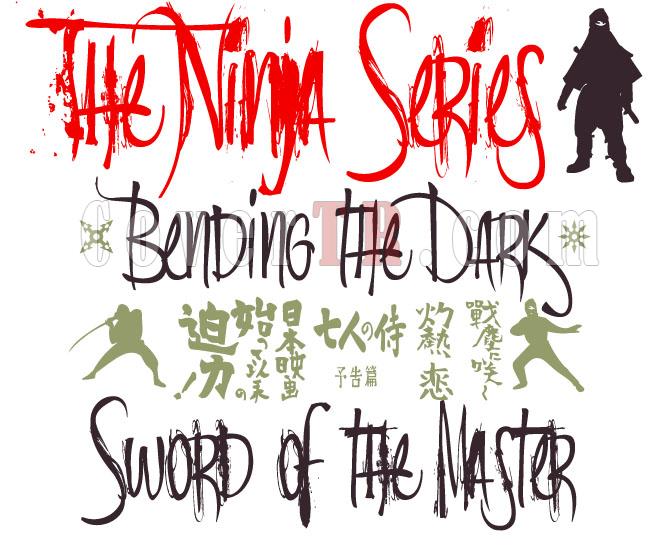 Ninja-1-2 Font-ninjajpg