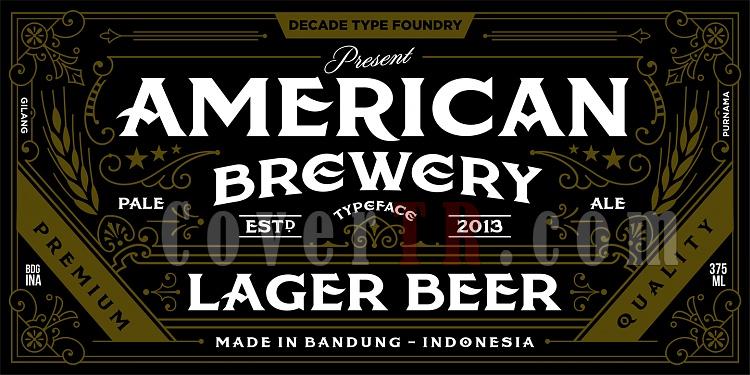 American Brewery Font-119702jpg