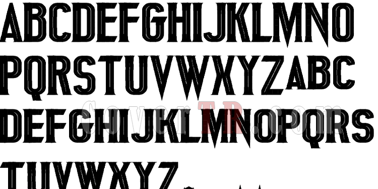 Avengers Deadpool Black Panther (Movie) Font-1png