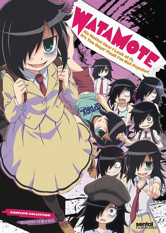 WATAMOTE No Matter How I Look At It, It's You Guys' Fault I'm Not Popular! (Anime) Font-814131017956_anime-watamote-no-matter-how-i-look-dvd-complete-collection-hyb-primaryjpg