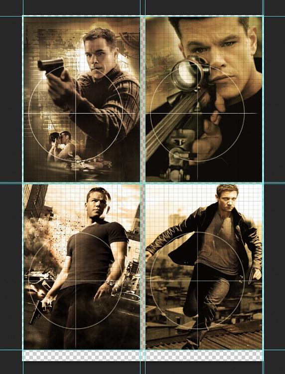 Cover &  Poster designs of the Jason Bourne Series-5jpg