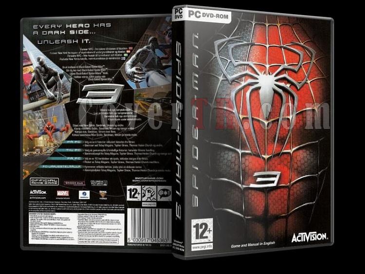 Spiderman 3 Dvd Cover - Pc-spiderman3jpg