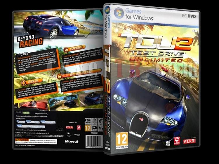 Test Drive Unlimited - Dvd Cover - Pc-testdriveunlimitedjpg