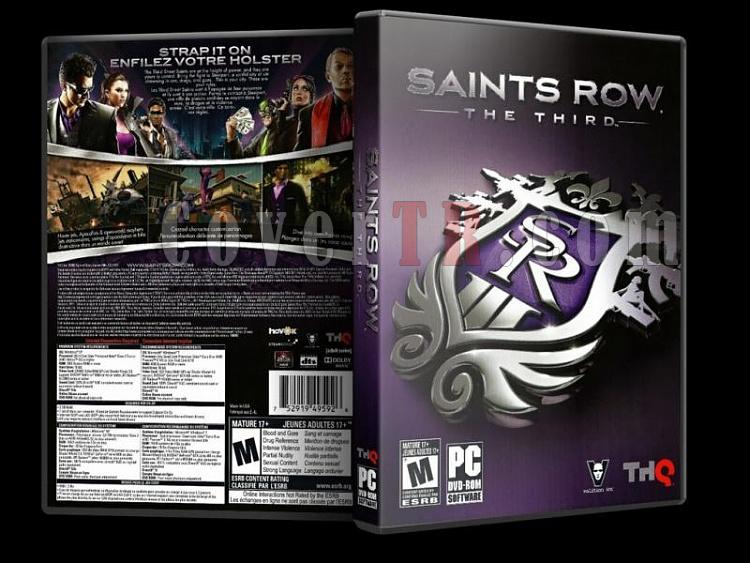 Saints Row The Third - Pc Dvd Cover - English [2011]-saintsrowthethirdjpg