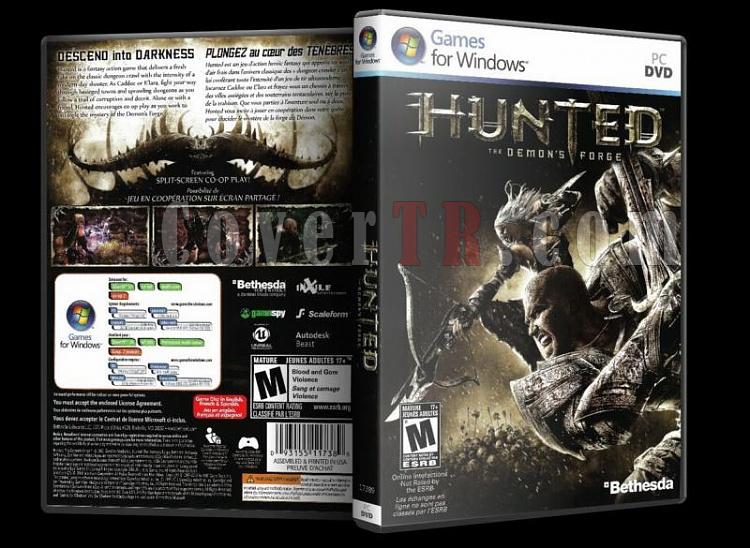 Hunted The Demon's Forge - Scan PC Cover - English [2011]-hunted_the-demons-forge-scan-pc-cover-english-2011jpg