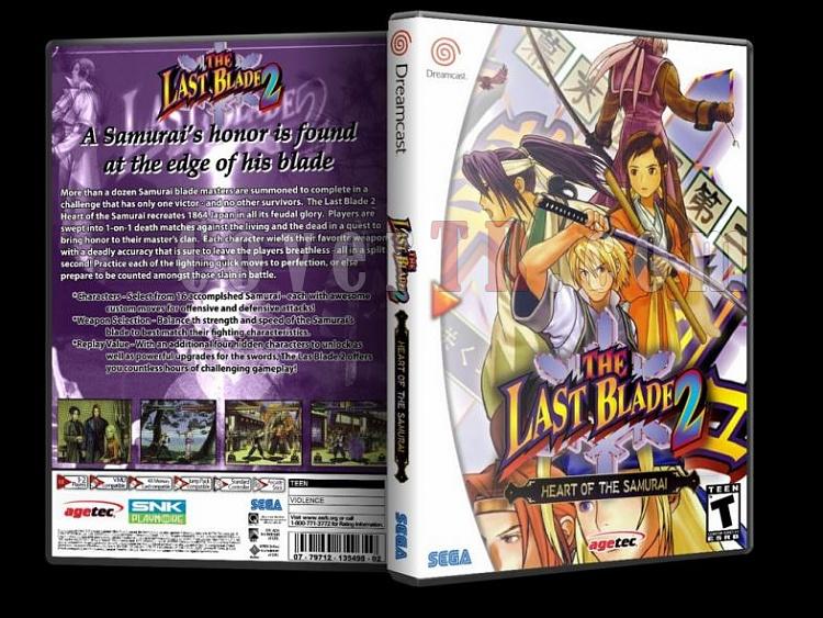 The Last Blade 2 Heart Of The Samurai - Custom DC Cover - English [2001]-last_blade-2-heart-samurai-custom-dc-cover-english-2001jpg