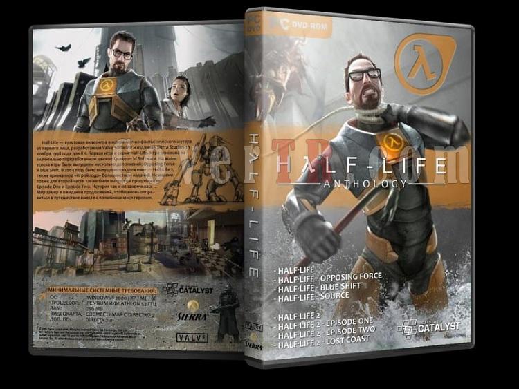Half Life Anthology - Custom PC Cover - Pусский [2005]-onizlemejpg