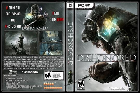 Dishonored - Custom PC Cover - English [2012]-dishonjpg