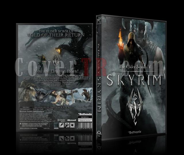 Elder Scrolls V-Skyrim (Costum) DVD Cover-elder-scrolls-v-skyrimjpg
