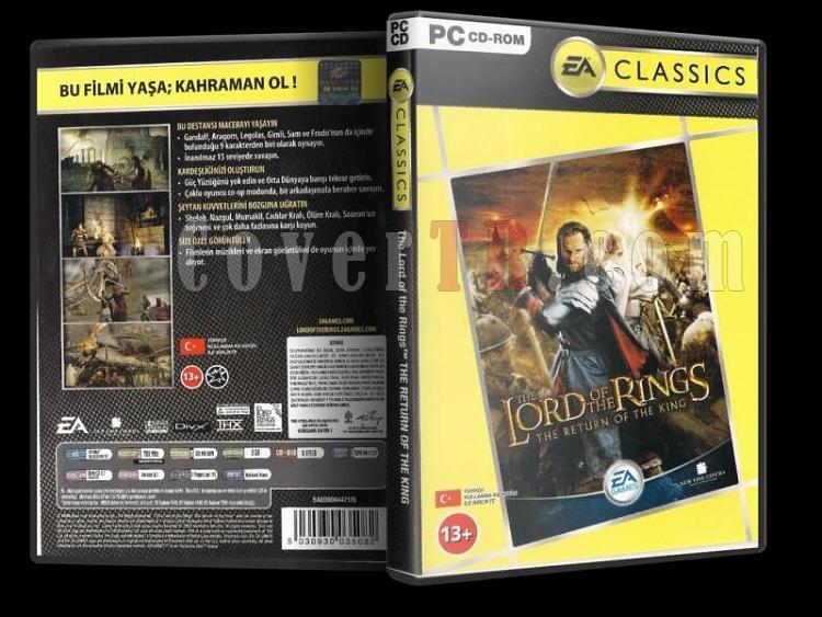 The Lord of the Rings: The Return of the King PC - DVD Cover Orjinal Trke-dsadasdjpg