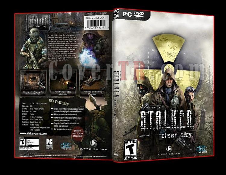 S.T.A.L.K.E.R Clear Sky Pc Dvd Cover-7jpg