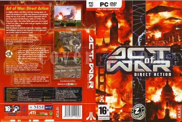 Act Of War Direct Action - PC Dvd Cover-act-war-direct-action-ortajpg