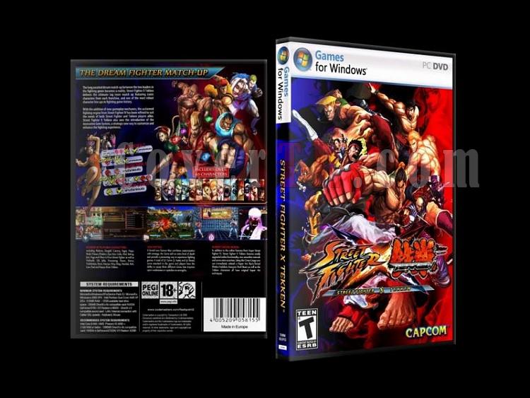 Street Fighter X Tekken Pc Dvd Cover-01jpg