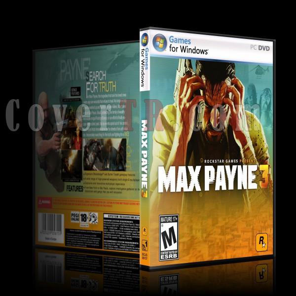 Max Payne 3 - Pc Dvd Cover-ajpg