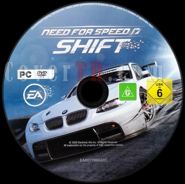 Need for Speed Shift - Scan PC Dvd Label - English [2009]-need_for_speed_shift_dvd_labeljpg